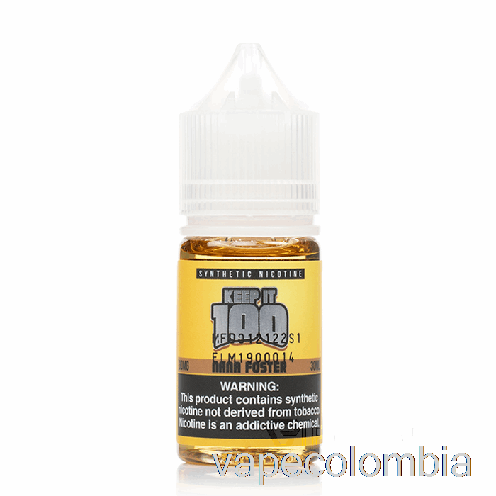 Vape Recargable Nana Foster Sales - Keep It 100 - 30ml 50mg